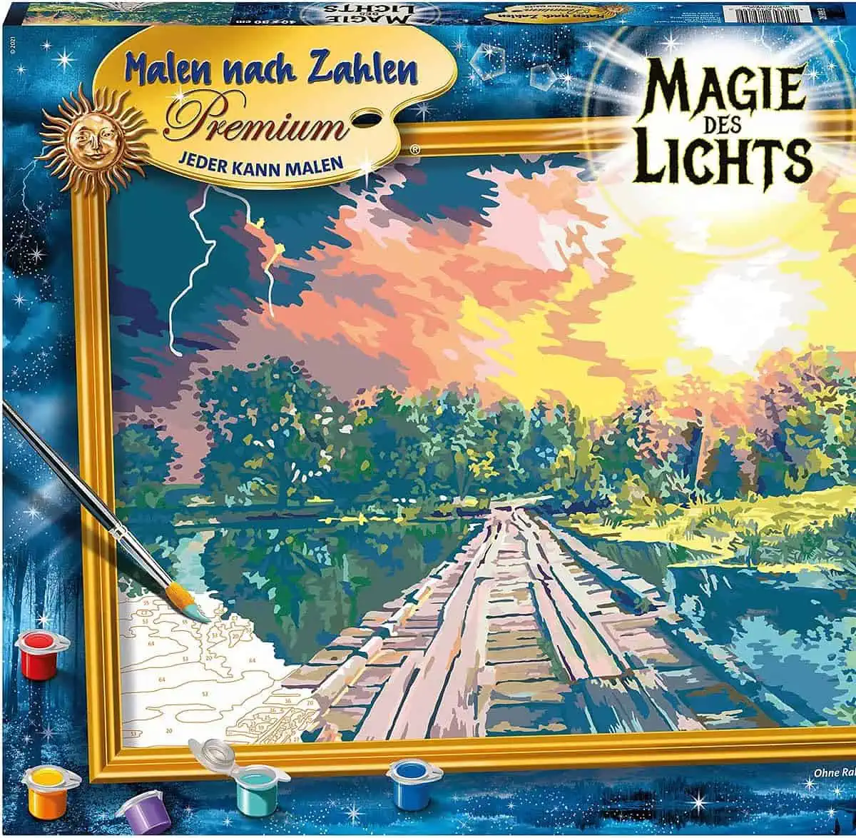 Ravensburger Malen nach Zahlen 28989 – Magie des Lichts für 17,99 € inkl. Prime-Versand (statt 21,94 €)
