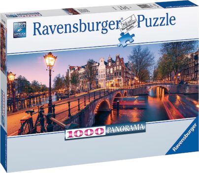 Ravensburger Puzzle Abend in Amsterdam . Teile