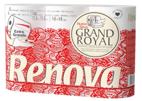 Renova Toilettenpapier Renova Grand Royal lagig – Rollen Large Amazon.de Drogerie