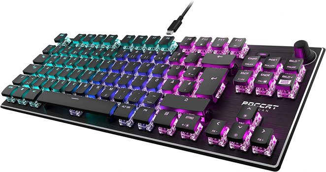 Roccat Vulcan TKL Kompakte Mechanische RGB Gaming Tastatur