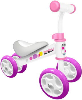 STAMP JS Running Bike LAUFRAD SKIDS Control Girl Baby Walker in Rosa