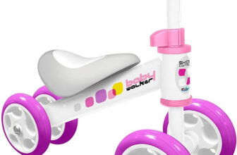 STAMP JS Running Bike LAUFRAD SKIDS Control Girl Baby Walker in Rosa