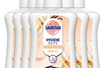 Sagrotan Handseife Vanille und Cashmere Hygienische Fluessigseife