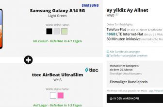 Samsung Galaxy A G + ttec AirBeat UltraSlim + ay yildiz Ay Allnet GB