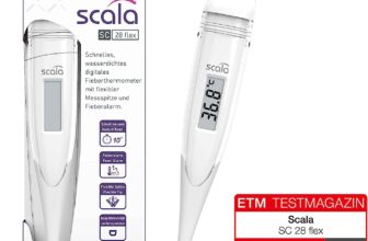 Scala Digitales Fieberthermometer SC flex in weiß