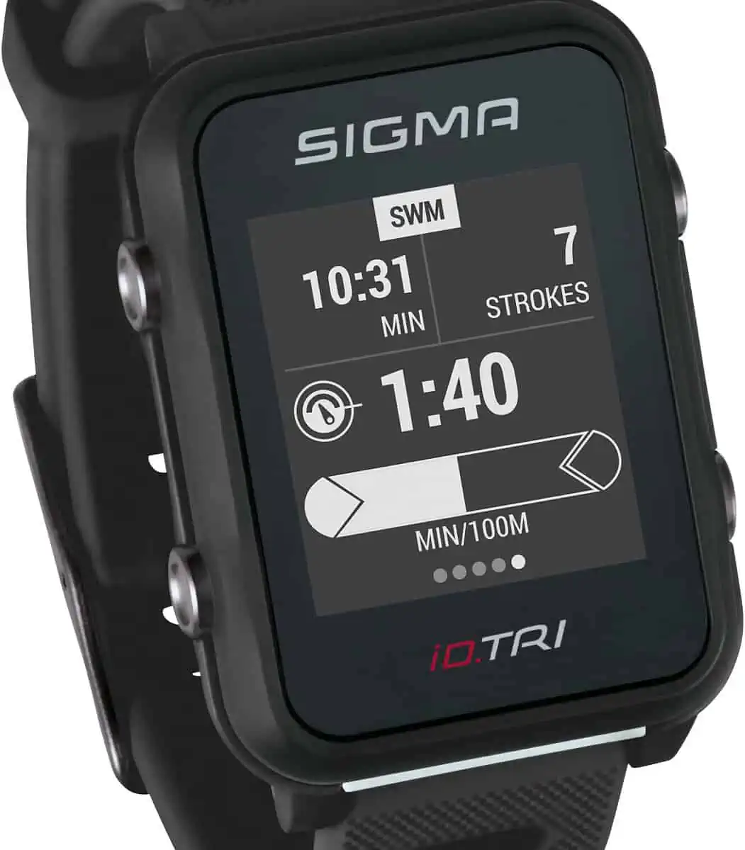 Sigma Sport iD.TRI GPS Triathlon-Uhr mit Trainings- und Wettkampffeatures (leicht und wasserdicht, inkl. Fahrradhalterung) für 49,95 € inkl. Versand (statt 119,98 €)