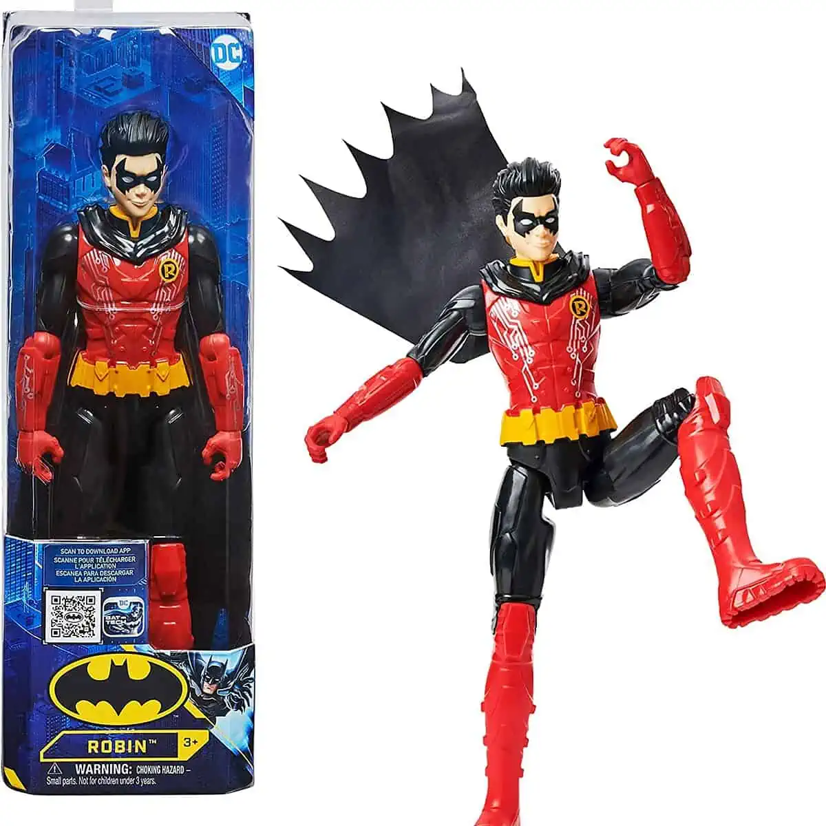 Spin Master Batman 30cm Robin-Actionfigur – Bat-Tech für 8,99 € inkl. Prime-Versand (statt 19,89 €)