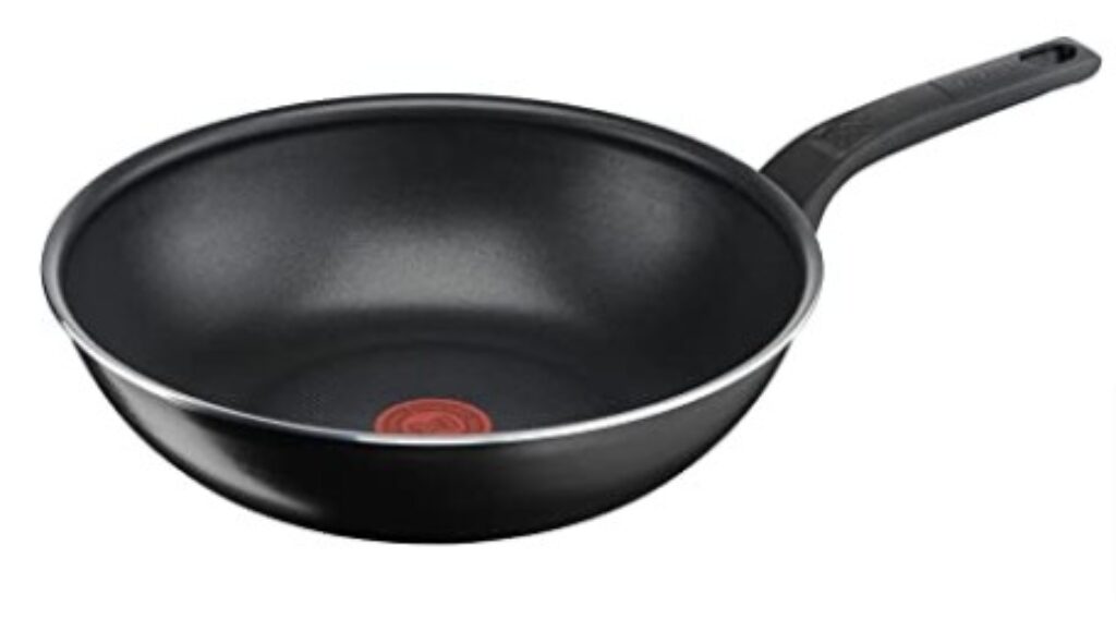 Tefal B Easy Cook Clean Wokpfanne Cm Antihaftversiegelung Sicher Thermo Signal Stabiler Boden Ideale Form Gesundes Kochen Schwarz Amazon De Kueche Haushalt Wohnen