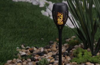 Trendline LED Solarfackel er Set cm mit Flackereffekt im Garten