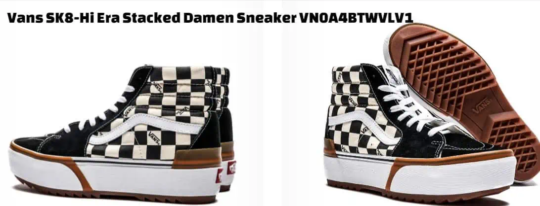 [Exklusiv] Vans SK8-Hi Era Stacked Damen Sneaker VN0A4BTWVLV1 (Gr. 34,5 bis 40) für 50,67 € inkl. Versand