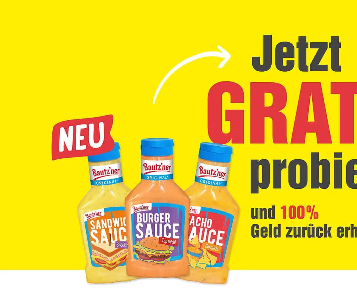 Gratis Testen: Bautz’ner Snacksaucen [bis 31.12]