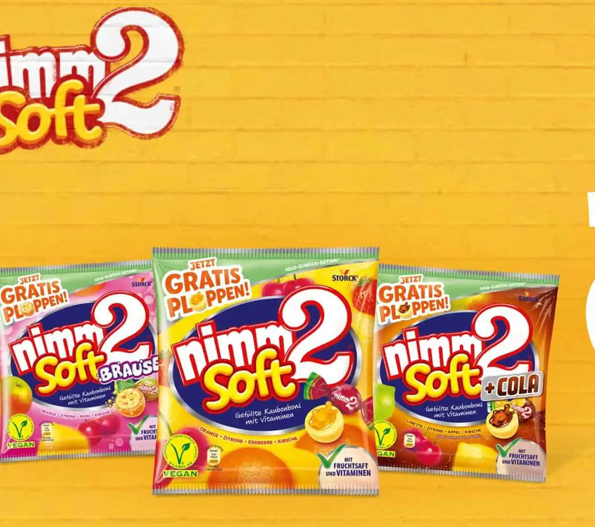 Gratis Testen: Nimm 2 Soft vegan 😋  (100 % Cashback)