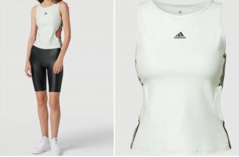 Adidas Sportswear Damen Tanktop mit seitlichen Cut Outs