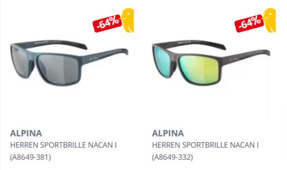 Alpina Nacan I Herren Sportbrille