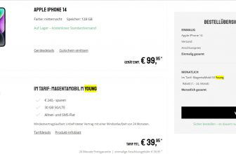 Apple iPhone + Telekom Magenta M Young GB G