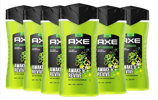 Axe Anti Hangover Duschgel Herren er Pack Body