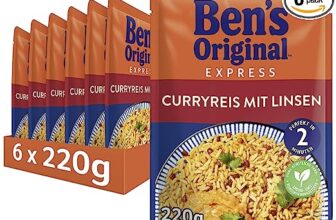 Ben's Original Express Reis Curryreis mit Linse