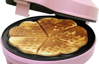 Bestron Waffeleisen für klassische Herzwaffeln