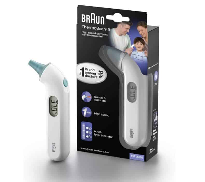 Braun Thermoscan Ohrthermometer Irt