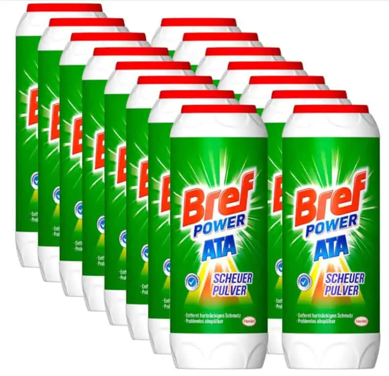 Bref Power ATA Scheuerpulver, 15 x 500g ab 20,05 € inkl. Versand (statt 29,25 €)