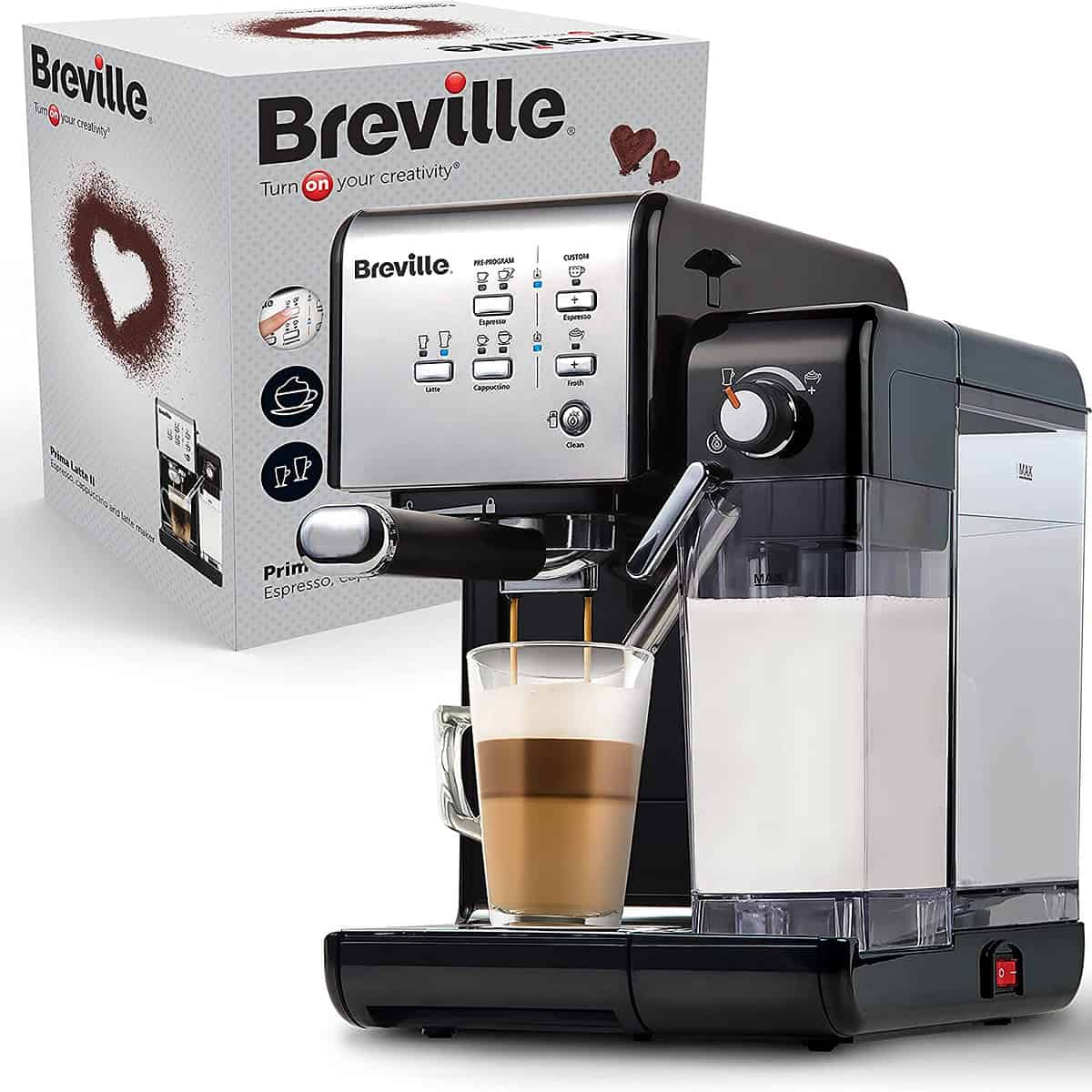 Breville Prima Latte Ii Siebträgermaschine