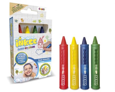 CRAZE INKEE Bath Crayons Kinder Bade Buntstifte Badewannenspielzeug Waschmalstifte Baby Spielzeug Ba