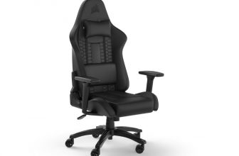 Corsair Gaming Stuhl TC RELAXED Leatherette (schwarz)