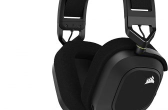 Corsair HS RGB WIRELESS Premium Gaming Headset in Carbon