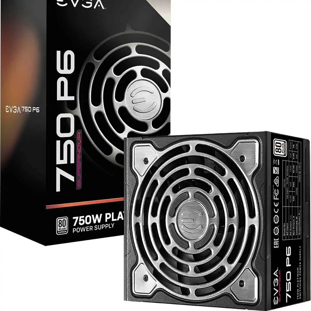 EVGA SuperNOVA 750 P6 80+Platinum 750 Watt Netzteil für 103,89 € inkl. Versand (statt 128,73 €)