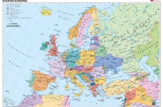 Europa Staaten Karte bestellen bei der Bundeszentrale für politische Bildung (bpb)