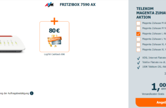 FRITZ!Box 7590 AX + Telekom Magenta Zuhause L