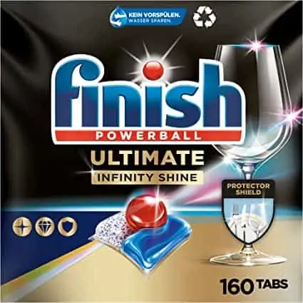 Finish Ultimate Infinity Shine Spülmaschinentabs 💎 160 Tabs ab 22,67€ inkl. Prime-Versand