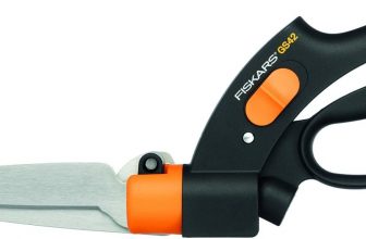 Fiskars Rasenkantenschere (mit Servo System, Handlich, Länge cm)