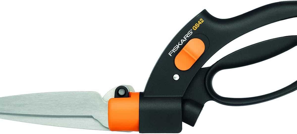 Fiskars Rasenkantenschere (Mit Servo System, Handlich, Länge Cm)