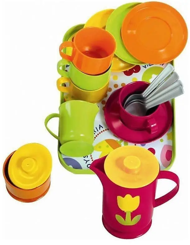 GOWI 454-16 Kaffeeservice/Kindergeschirr Paris (18-tlg.) für 12,99 € inkl. Prime-Versand (statt 19,60 €)