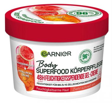 Garnier Erfrischende Körperpflege für trockene Haut Body Butter mit Wassermelone