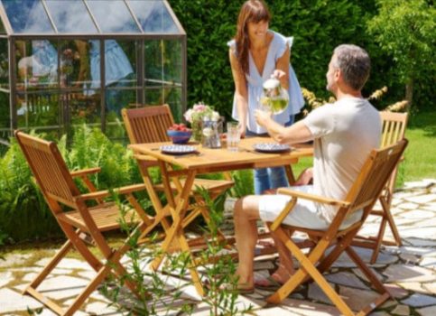 Garten Sitzgruppe Sydney Komfort tlg Akazienholz FSC® zertifiziert DeubaXXL – Ihr Onlineshop für Heim und Garten