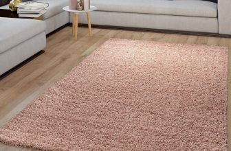 Hochflor Teppich Teppich Hochflor Wohnzimmer Shaggy Soft TT Home rechteckig Höhe mm