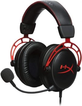 HyperX Cloud Alpha – Gaming Kopfhörer mit In Line Audio Control