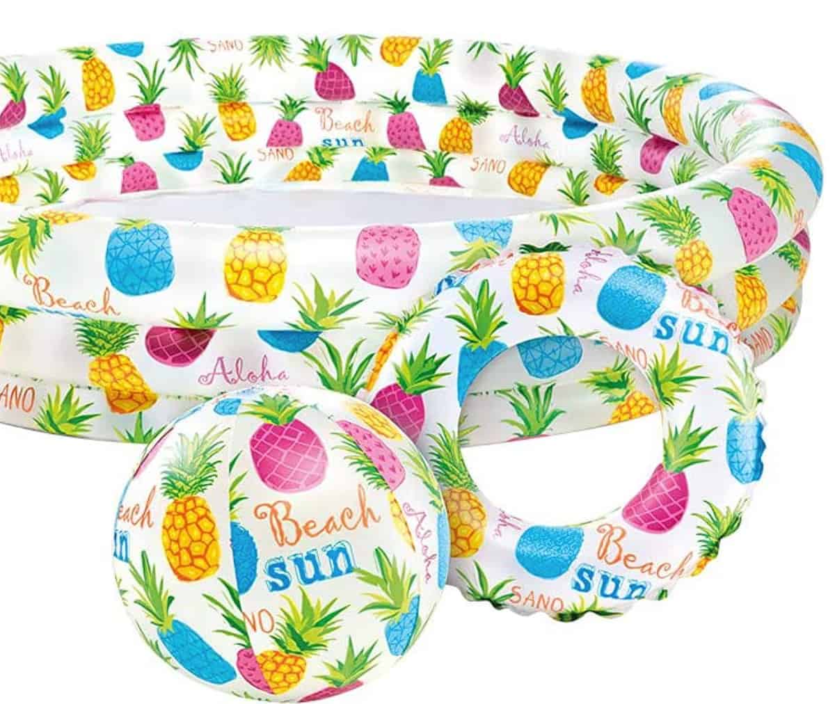 Intex Pool Set Kugel Und Ananas Rettungsring, Mehrfarbig, X Cm, Amazon.de Sp