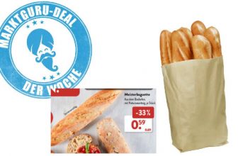 Jetzt mit Cashback Geld sparen 🏷️Baguette mit € marktguru