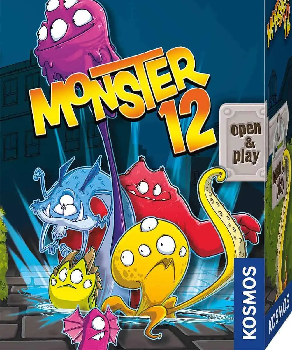 KOSMOS Monster 12 -lustiges Würfelspiel für 2 bis 5 Personen (ab 7 Jahren) für 9,99 € inkl. Prime-Versand (statt 12,94 €)