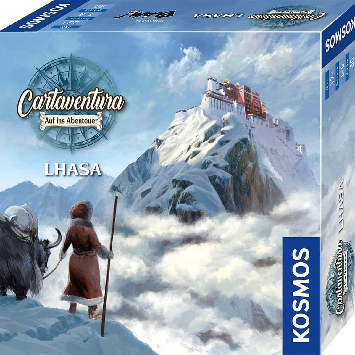 Kosmos Cartaventura Lhasa Abenteuer Spiel