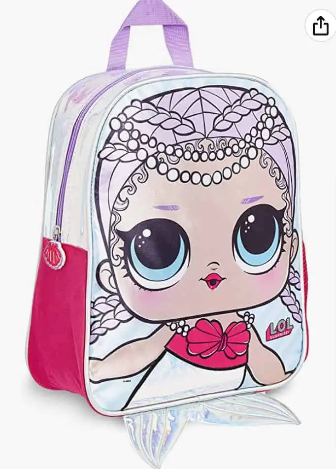 L.O.L. Surprise! Kindergartenrucksack Mädchen, Lol Rucksack Kinder Mädchen Tasche für 5,27 € inkl. Prime-Versand (statt 12,99 €)