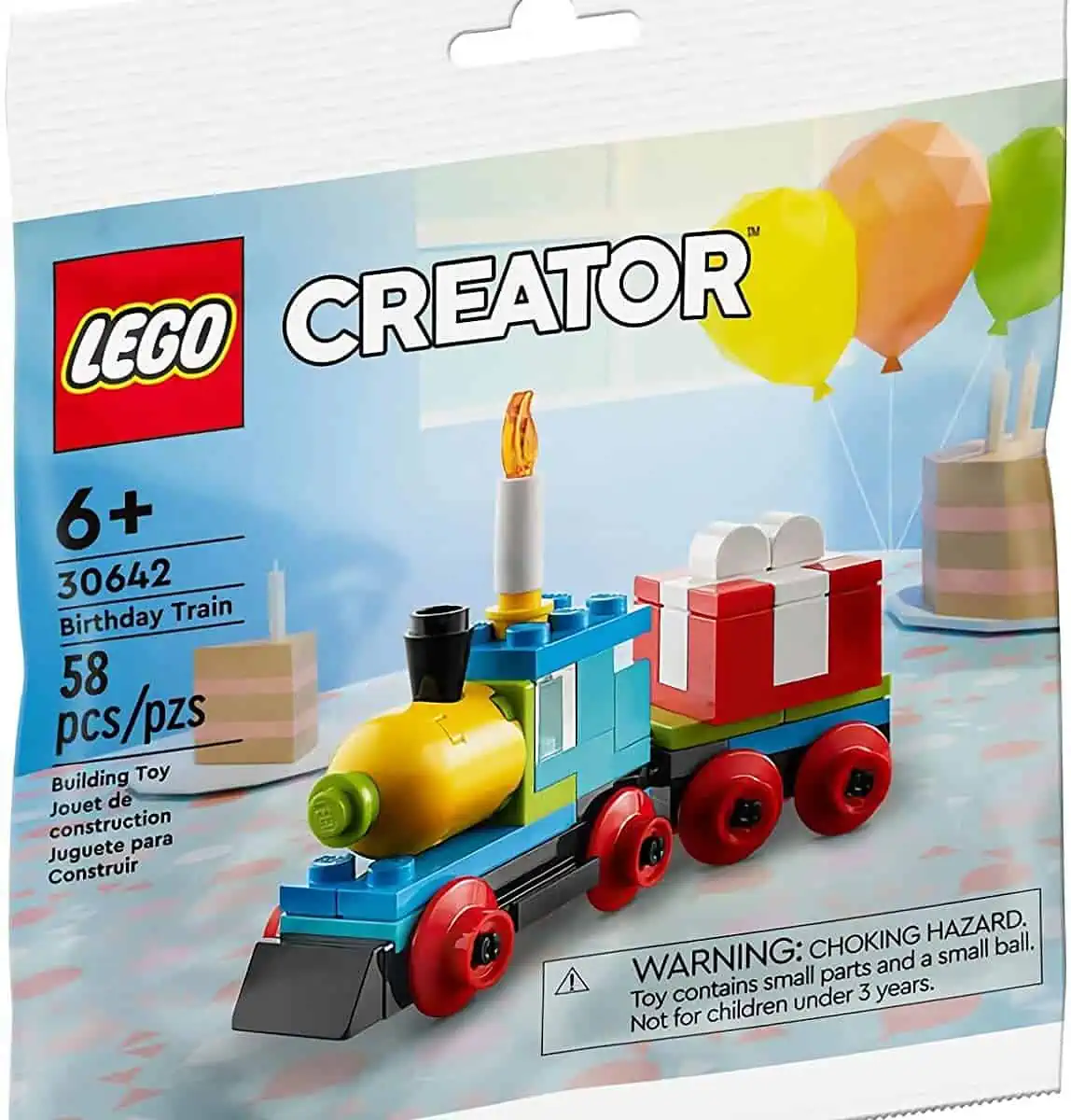 LEGO Creator 30642 Geburtstagszug für 3,99 € inkl. Prime-Versand (statt 6,98 €)