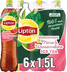 LIPTON ICE TEA Wassermelone & Minze 6er Pack (6 x 1.5L) ab 5,93 € inkl. Prime-Versand zzgl. Pfand