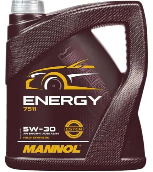 Mannol SAE 5W-30 Energy Motoröl 5 Liter für 13,47 € inkl. Prime-Versand