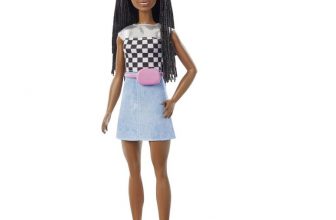 Mattel Barbie Bühne frei für große Träume Brooklyn Puppe (GXT)