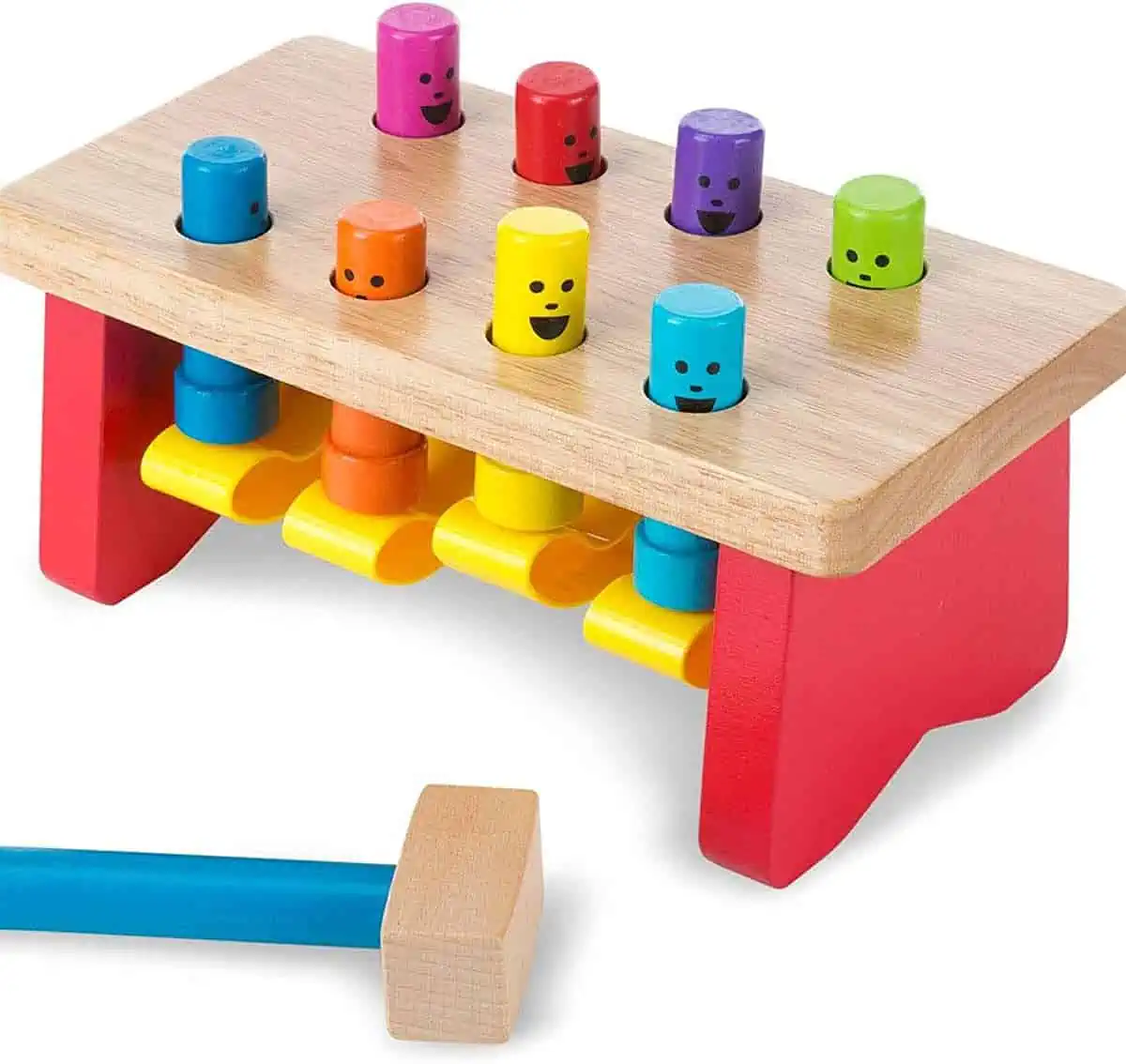 Melissa & Doug Klopf- und Hammerbank (zur Förderung der motorischen Fähigkeiten) für 8,99 € inkl. Prime-Versand (statt 23,94 €)