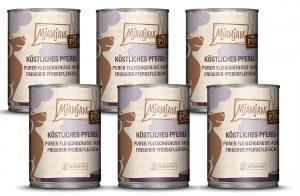 Mjamjam Premium Nassfutter Für Hunde Purer Fleischgenuss Köstliches Pferd Pur, Er Pack ( X